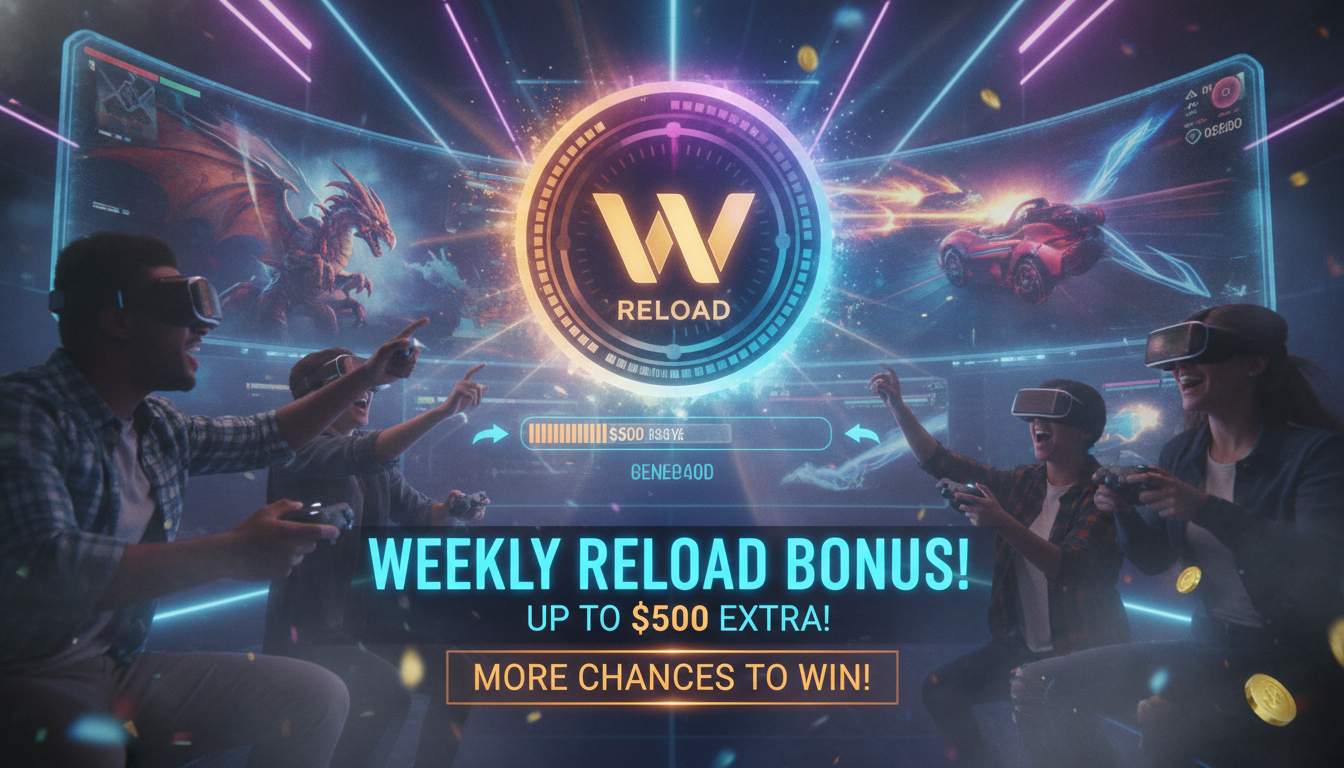 Weekly Reload Bonus Weekly reload bonus promotion