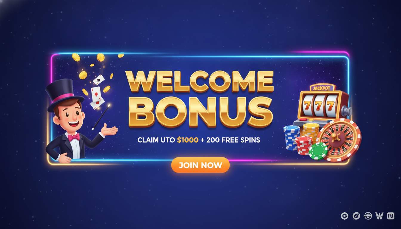 Welcome Bonus Offer Welcome bonus promotion